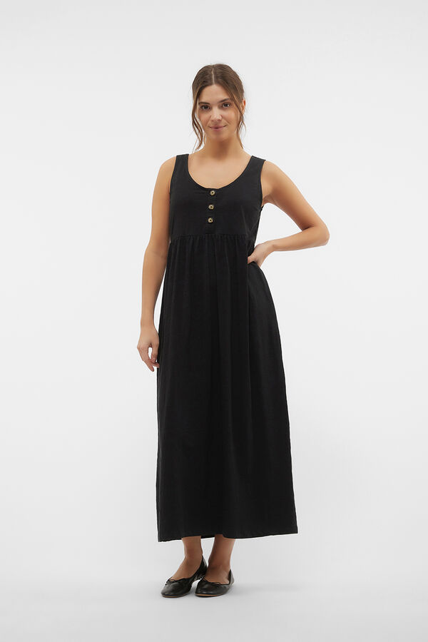 Mamalicious Vestido tirantes lactancia negro