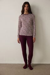 Penti Leopard Printed Ls T-Shirt nyomtat&aacute;s