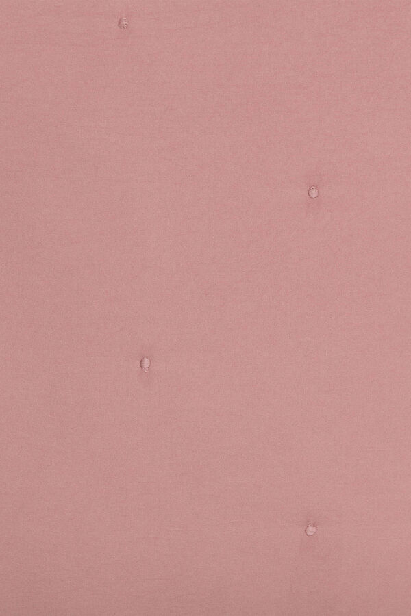 Textura Capa de almofada liso revers&iacute;vel rosa