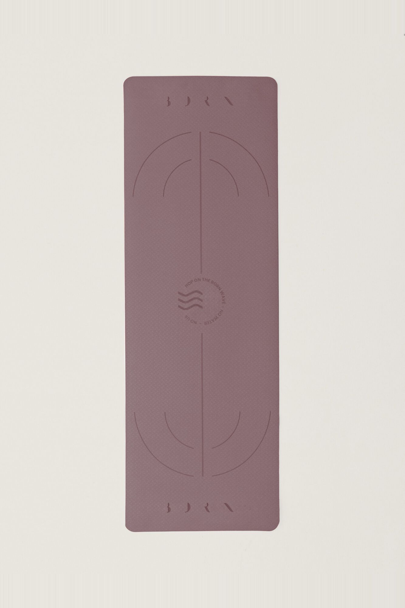 Born Living Yoga Matte 6mm Tea