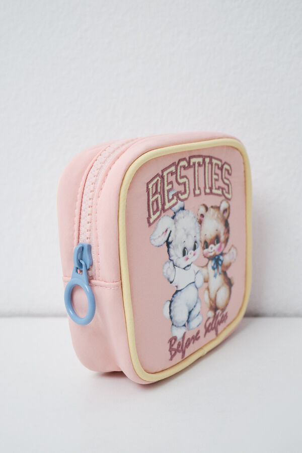 Women'secret Pink square mini purse pink