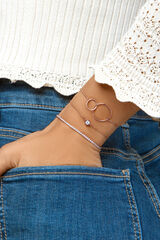 Singularu Pulsera Sister Oro Rosa rosa