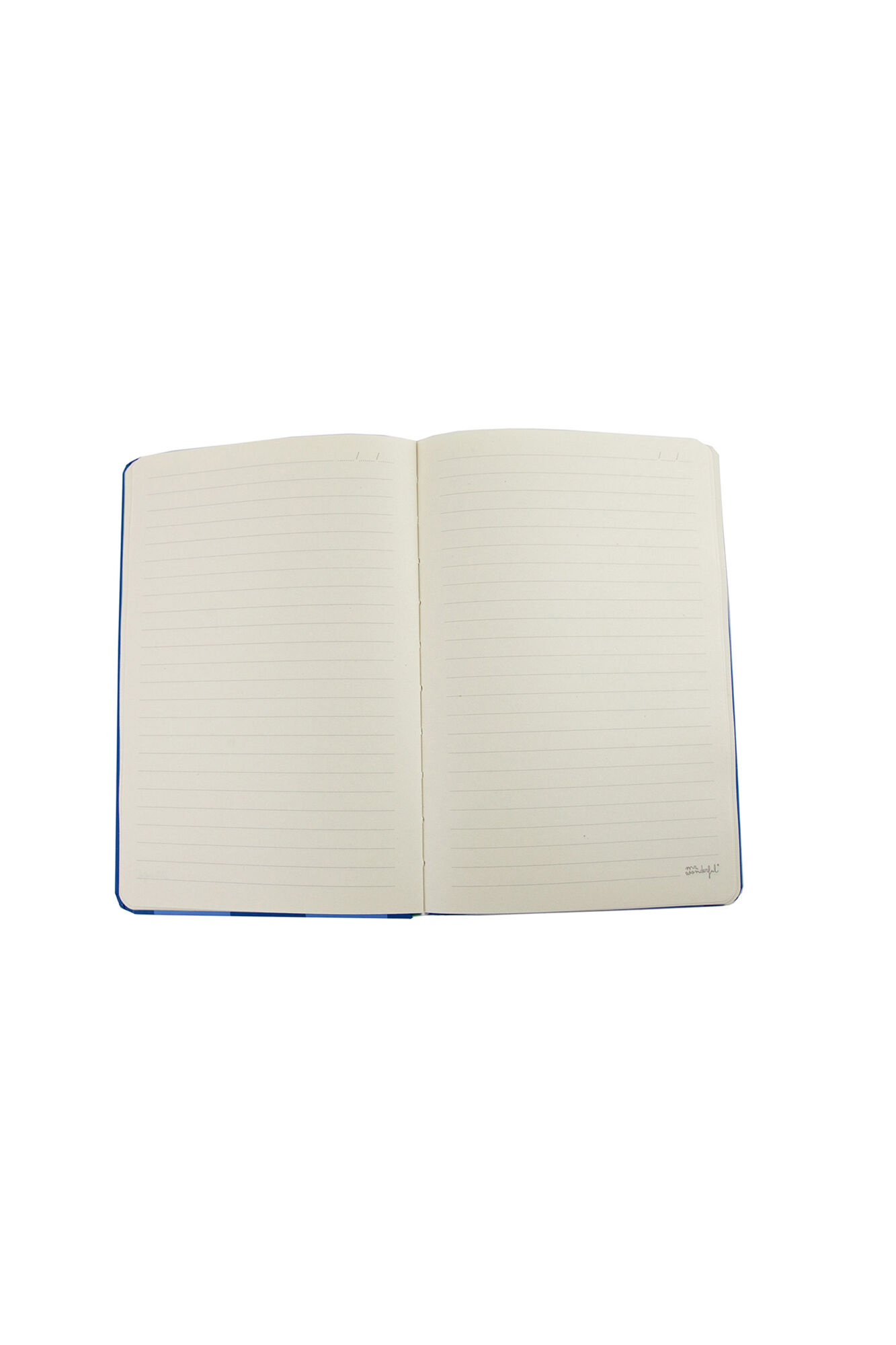 Mr. Wonderful Libreta A5 con soporte para m&oacute;vil azul - Believe it or not, sometimes I write by hand