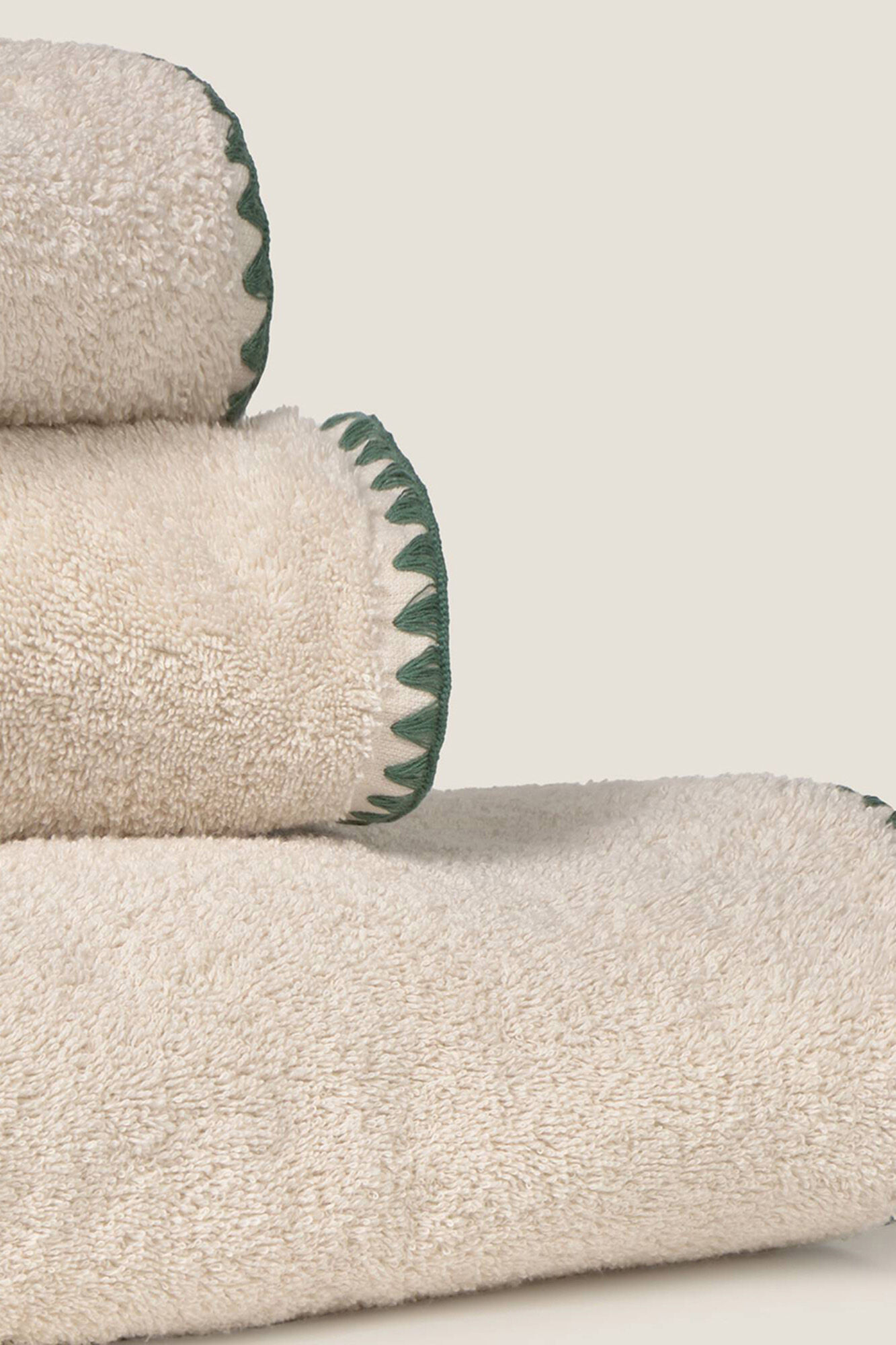 Textura Toalla ba&ntilde;o pespunte decorativo