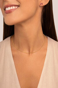 Singularu Halskette Tail Stahl vergoldet