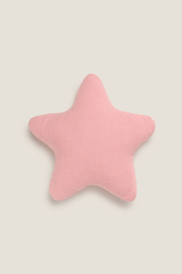 Womensecret Cotton star cushion Ružičasta