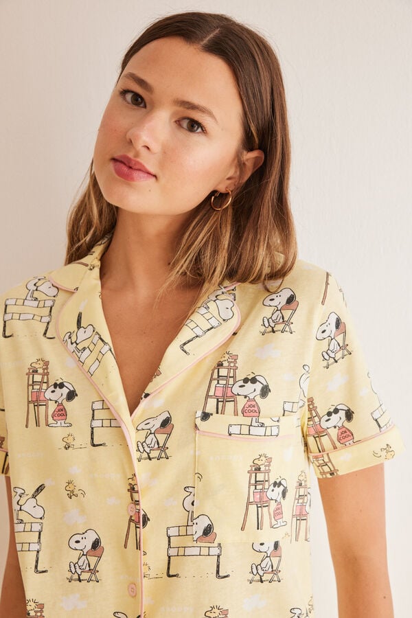 Womensecret Classic Snoopy pyjamas in 100% cotton printed