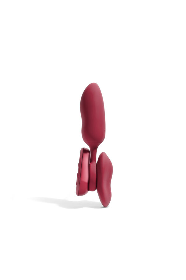 Platanomel&oacute;n Mobi Remote Control Couples Vibrator vermelho