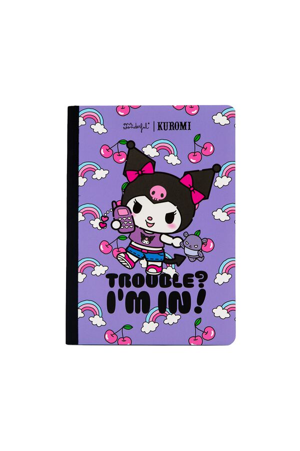 Mr. Wonderful Libreta A5 HK Kuromi estampado