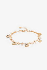 Vilanova Metal pie bracelet with beads printed