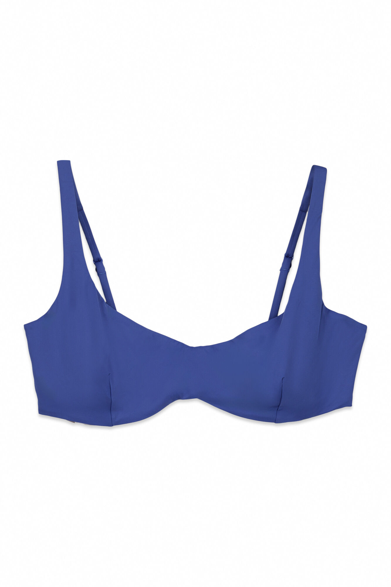 Women'secret Blue horizontal underwired bikini top