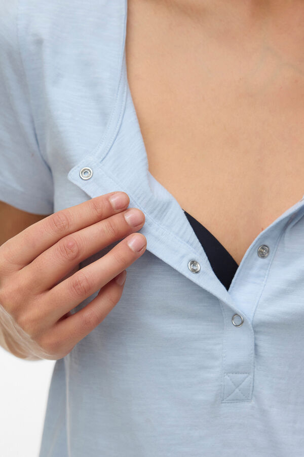 Mamalicious Breastfeeding dress pink