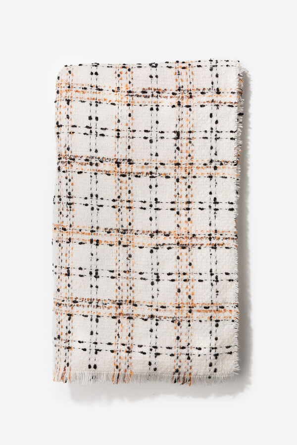 Vilanova Bufanda estampada beige