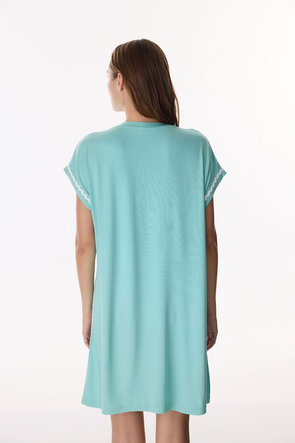 Penti Camis&oacute;n manga corta serigraf&iacute;a verde