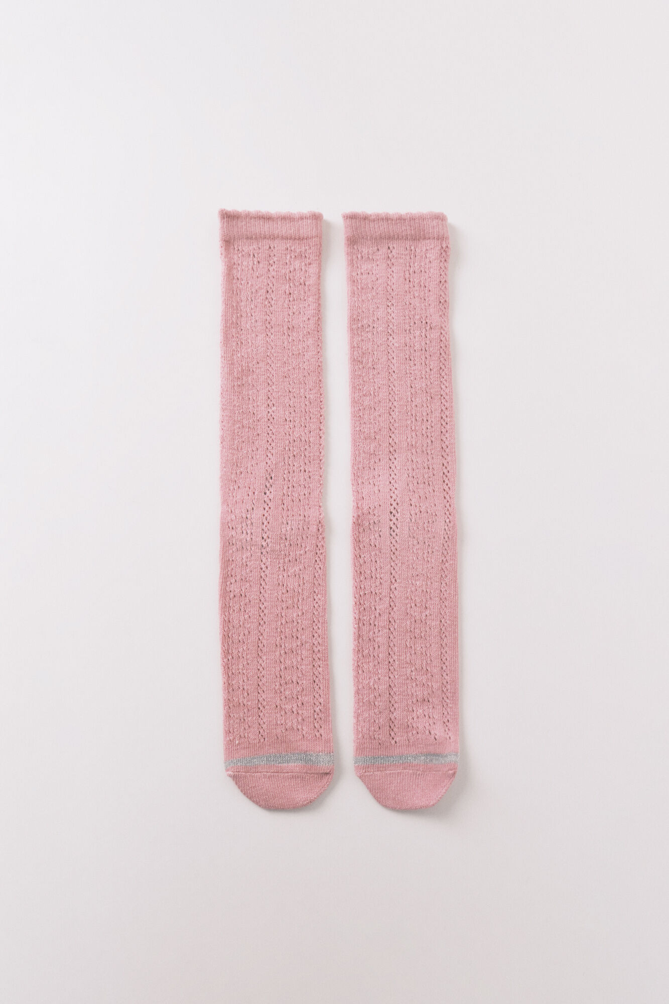 Women'secret Pink lurex long socks