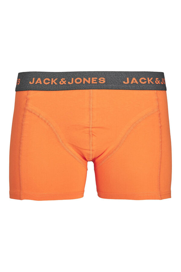 Jack & Jones Pack de 3 boxers combinados de algod&atilde;o azul