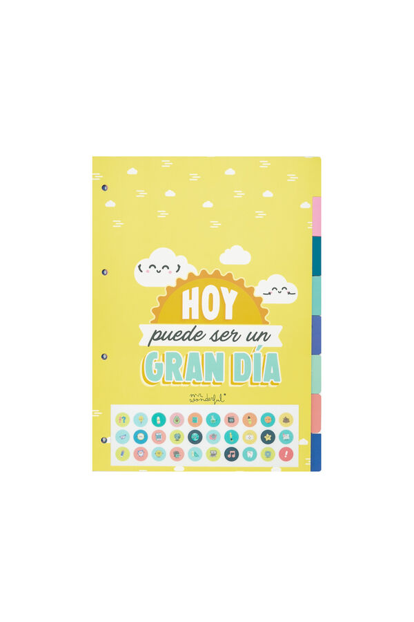 Mr. Wonderful Separadores para archivadores estampado