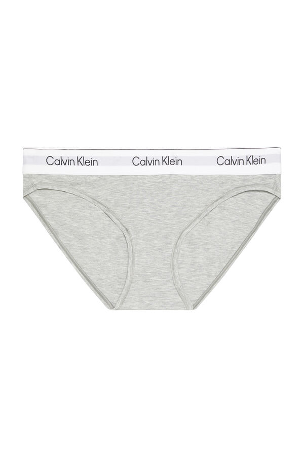 Calvin Klein Braga individual mujer gris