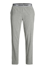 Womensecret Pyjama trousers with waistband logo Grau