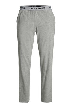 Womensecret Pyjama trousers with waistband logo grey