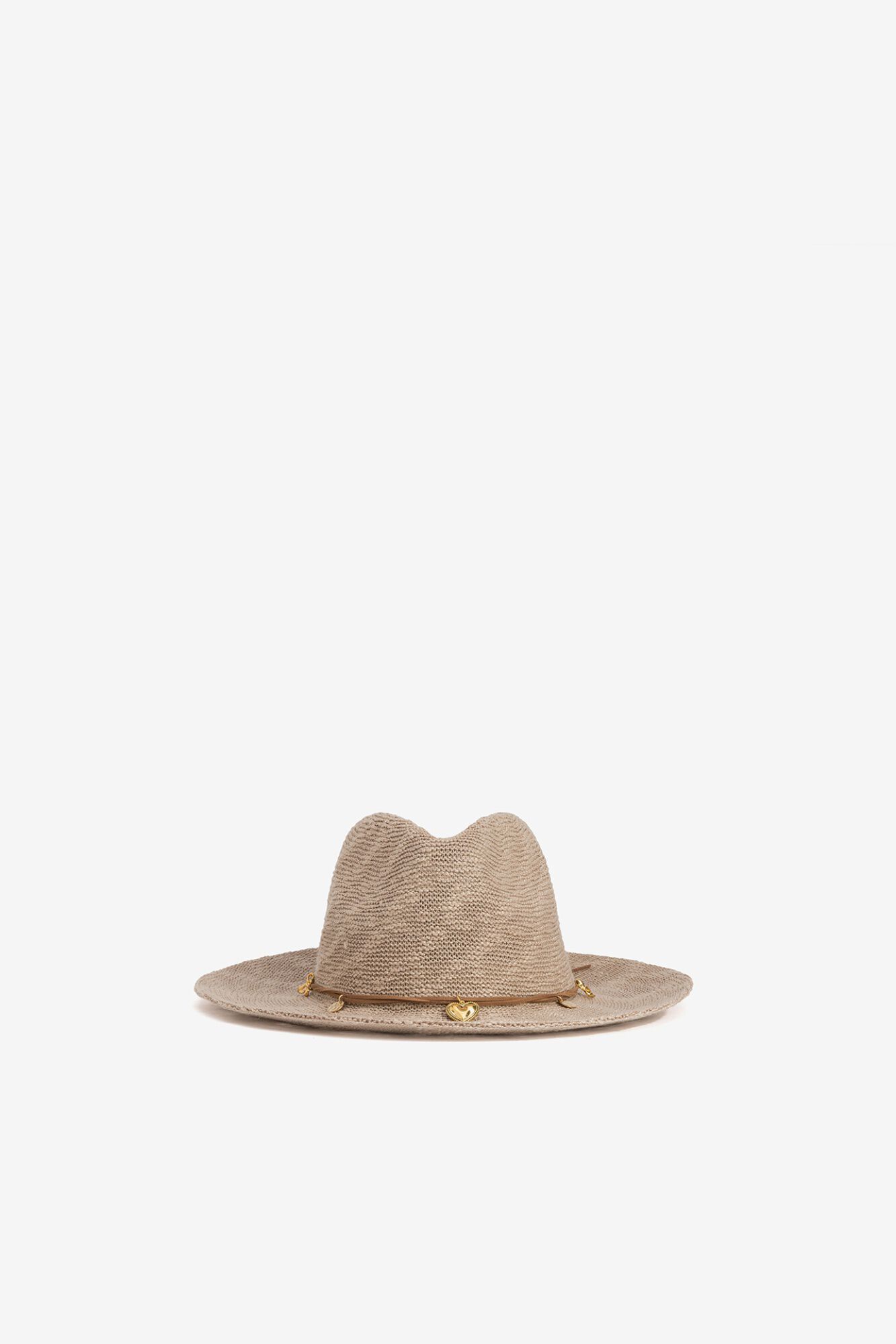 Vilanova Sombrero beige con detalles