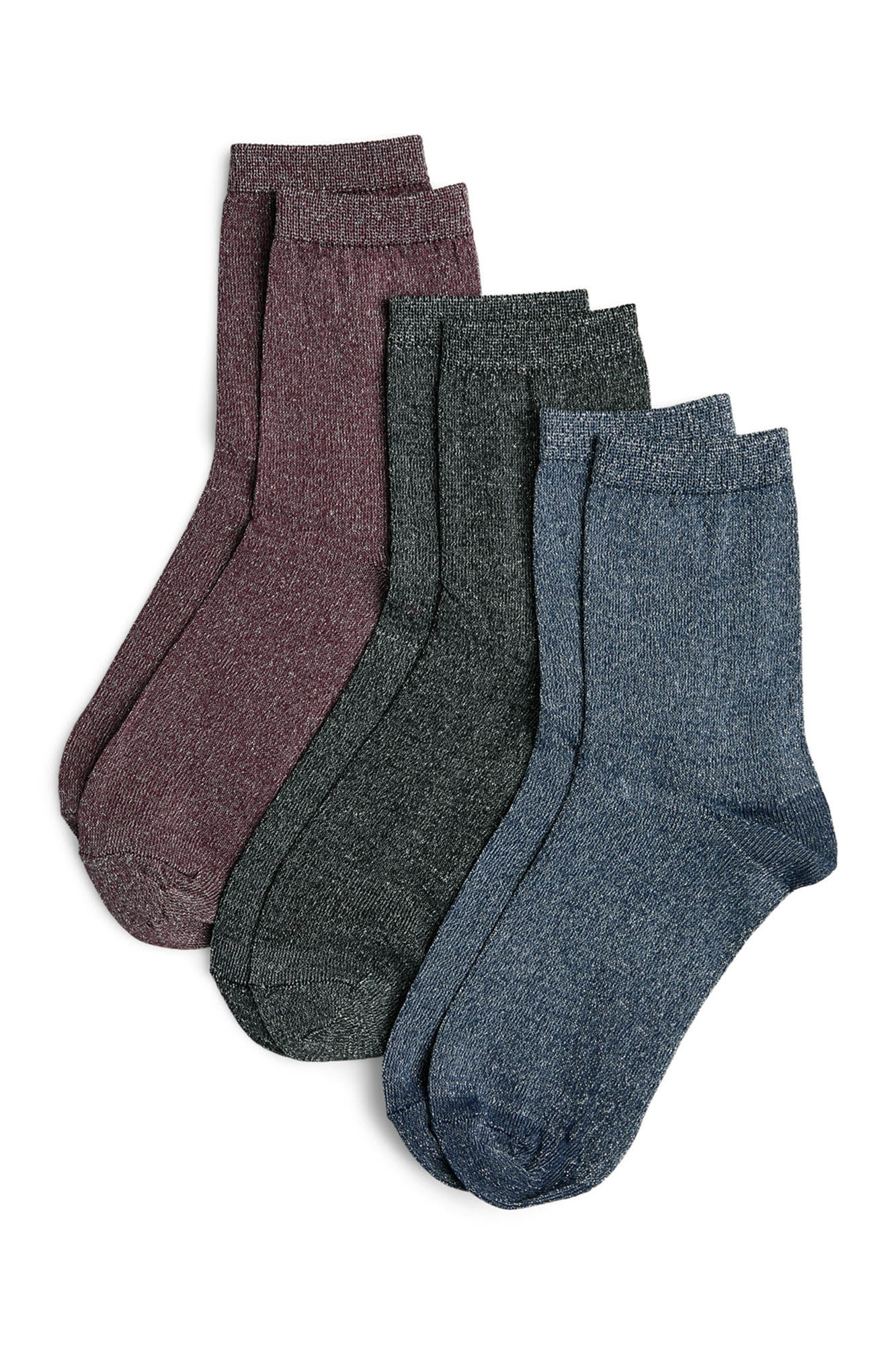 Pieces Socken 3er-Pack