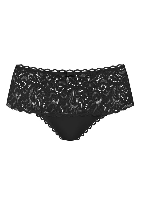 Playtex Braga encaje reciclado negro