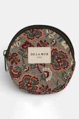 De La Mur Nira round purse brown