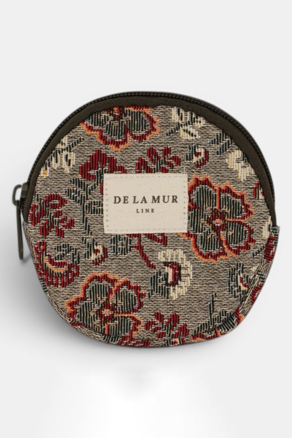 De La Mur Nira round purse brown