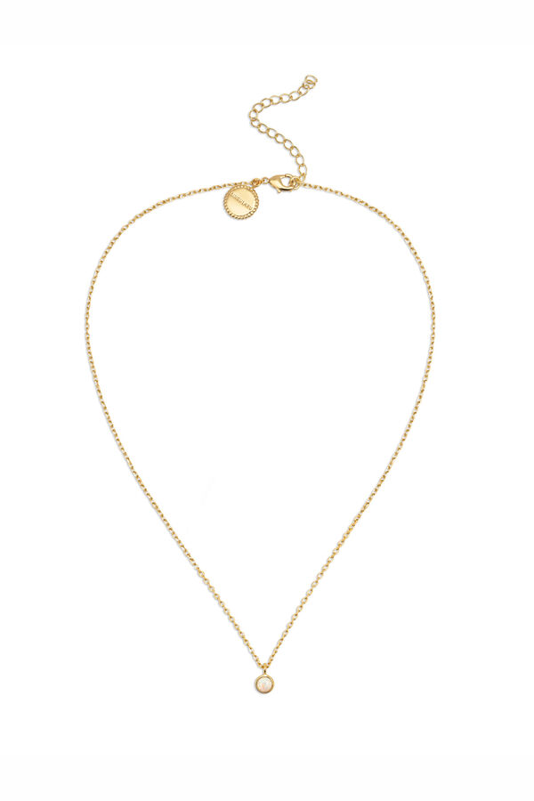 Singularu Naszyjnik Hope kąpielowy złoty ż&oacute;łty