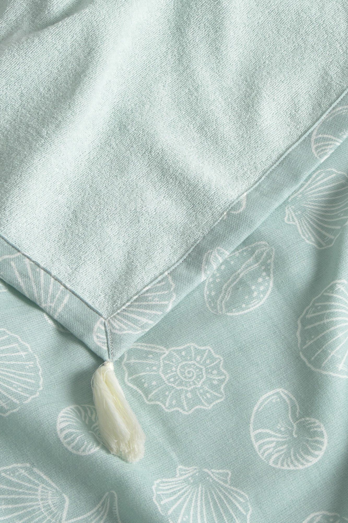 Textura Strandtuch aus Web- und Frotteestoff