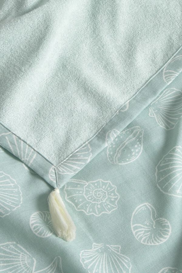 Textura Strandtuch aus Web- und Frotteestoff mit Print