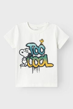 Womensecret Snoopy Kinder T-Shirt Weiß