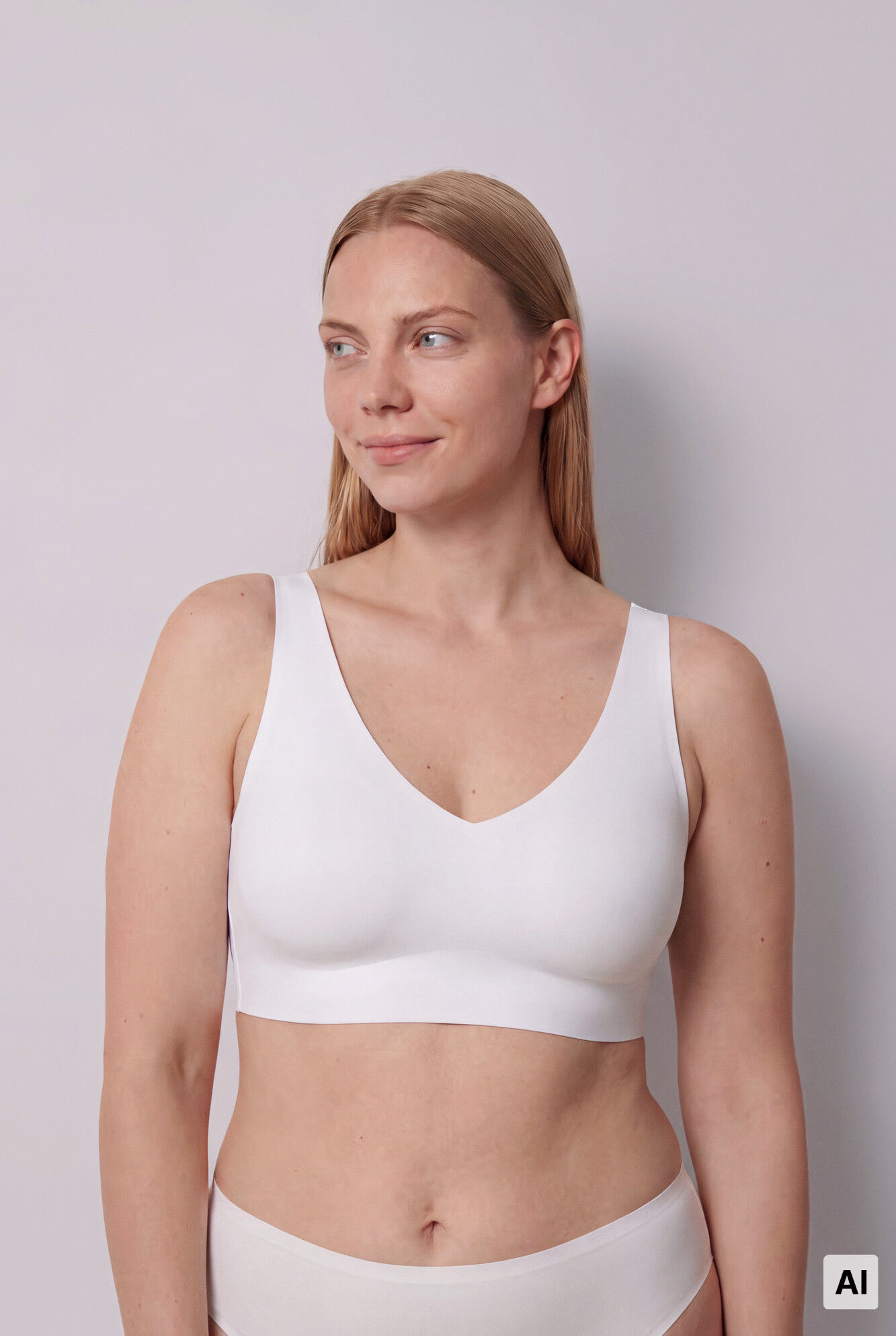 Women'secret Sujetador microfibra blanco DREAMY PLUS