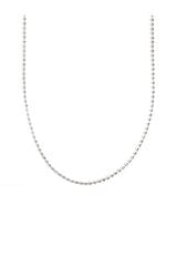 Womensecret Silver pebbles necklace gris