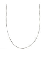 Womensecret Silver pebbles necklace gris