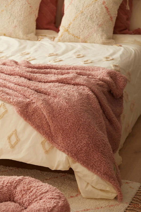 Calma House Plaid rosa Tedy rosa