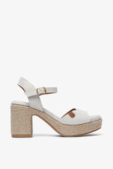 Popa Daira Boreal wedge heel printed