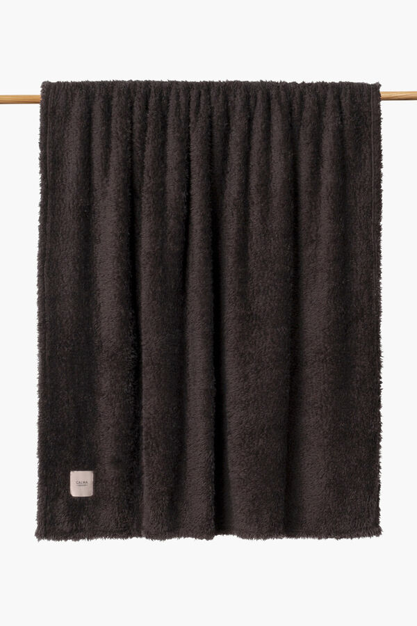 Womensecret Black plaid Teddy (120 x 180) fekete