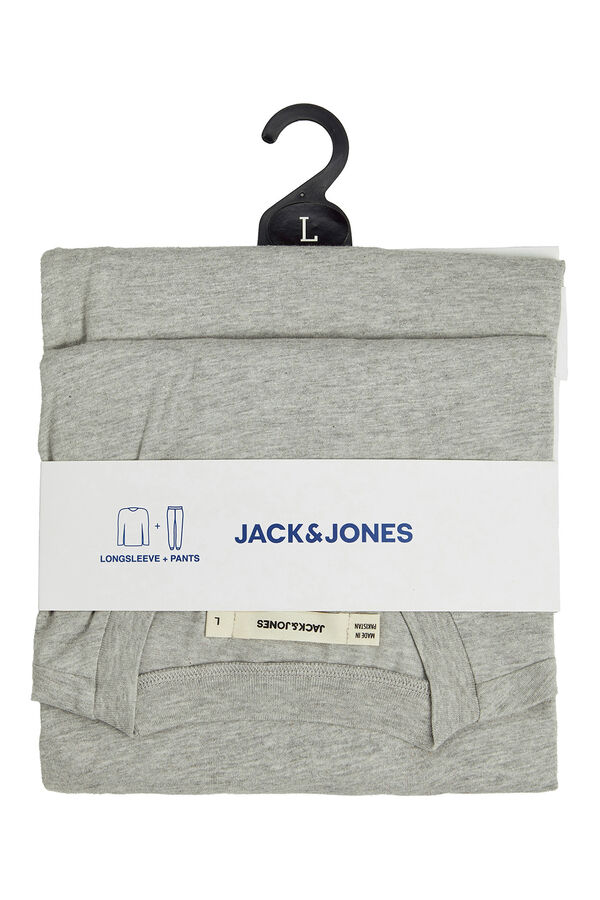 Jack & Jones Pack camiseta y pantal&oacute;n gris