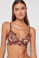 Gisela Full coverage bra  red