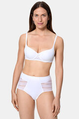 DIM Diams Control minimiser panty blanc