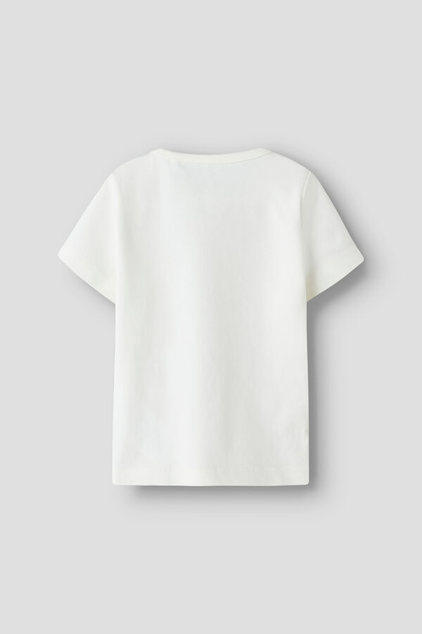 Name it Baby-Kurzarm-Shirt Wei&szlig;