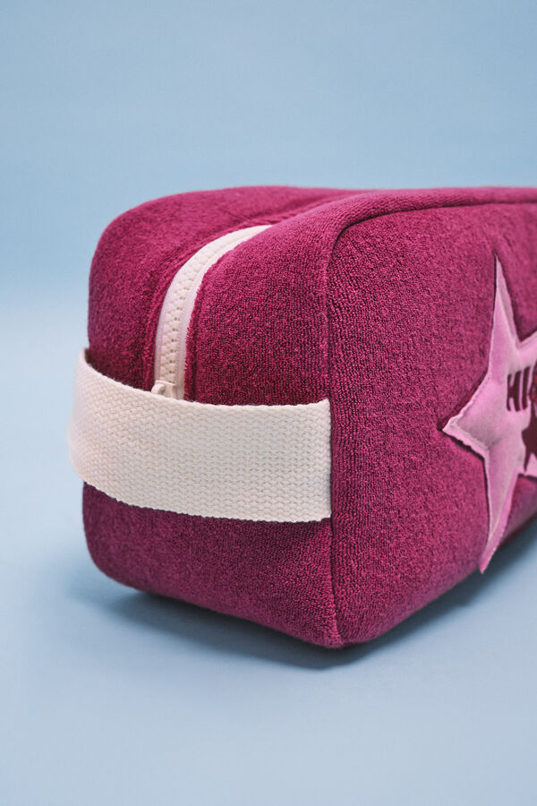 HI&BYE Neceser rosa asa lateral rosa