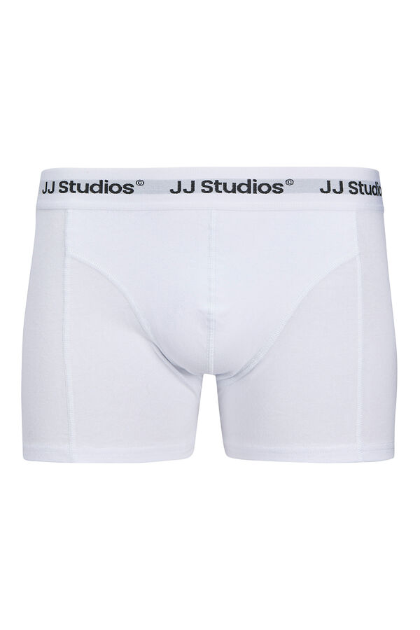 Jack & Jones Pack 3 Boxer blanco