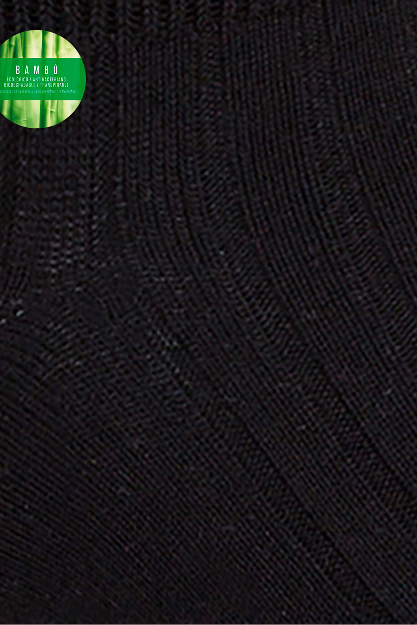 Punto Blanco Meias caneladas de bambu