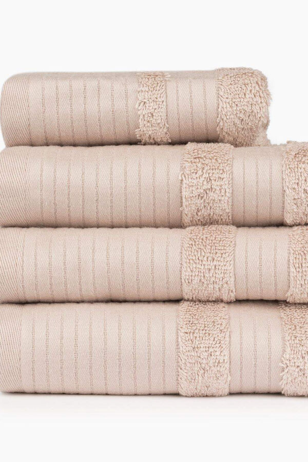 Womensecret Bamboo cotton bath towel Bež