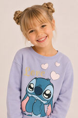 Name It Stitch sweatshirt pink
