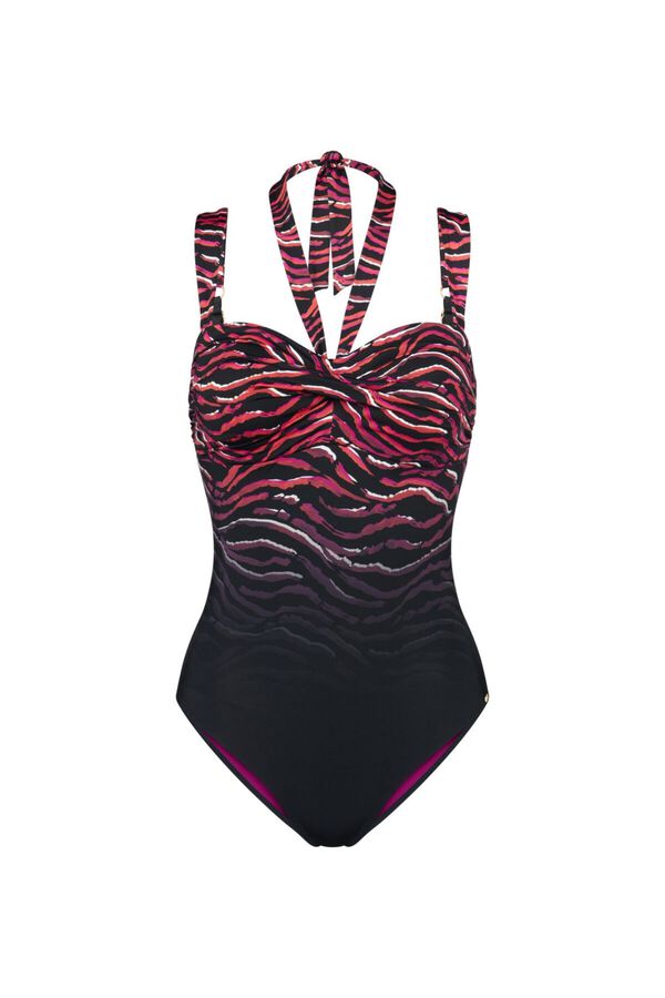 Triumph Ba&ntilde;ador doble tirante animal print estampado