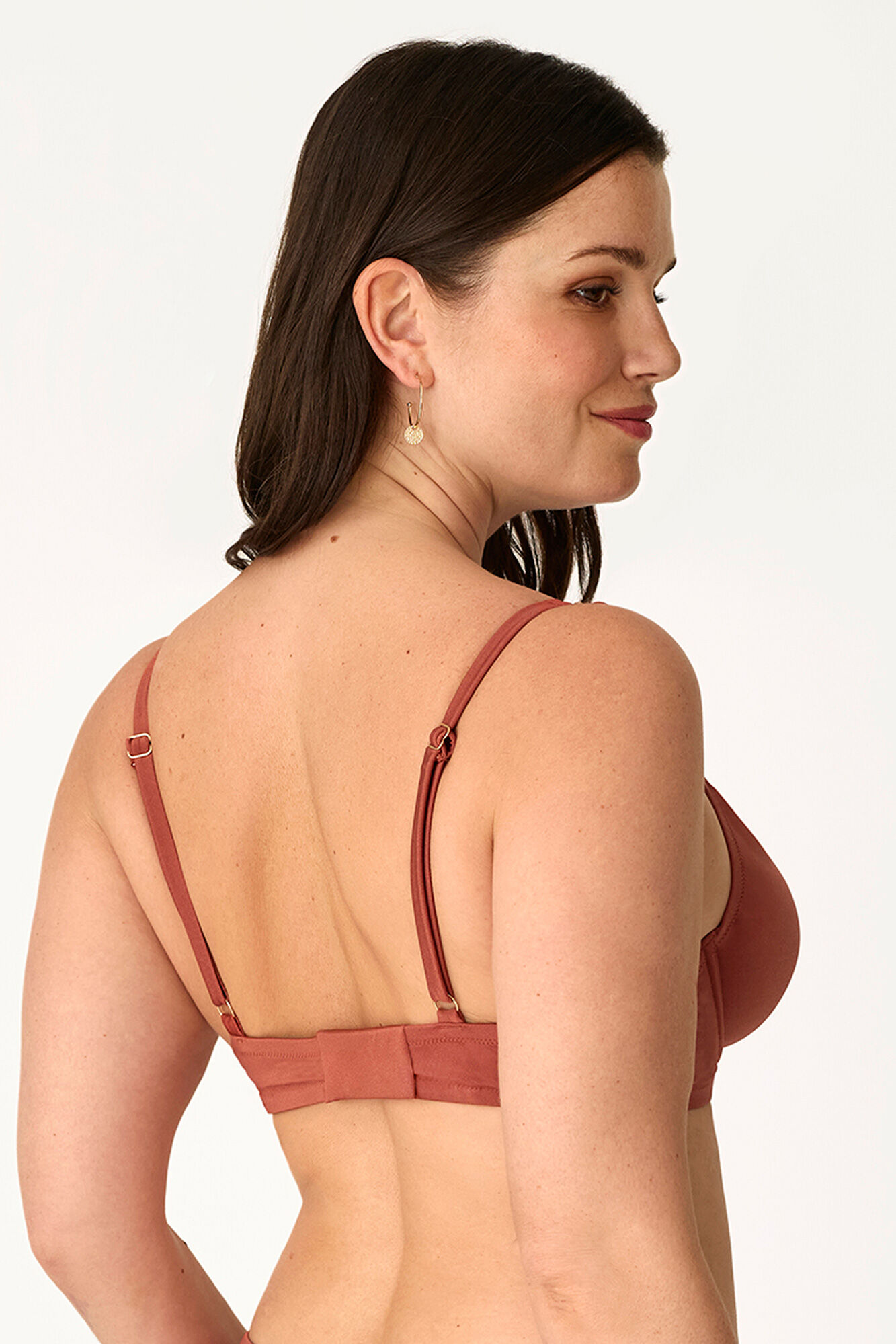 Promise Top bikini aros moldeador satinado